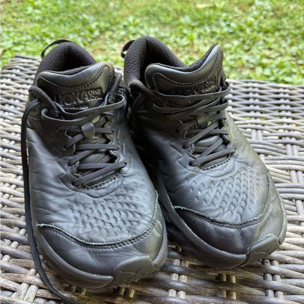 Hoka One Black Shoes